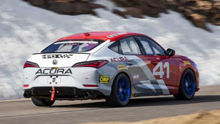 Acura Integra hará su debut en la carrera en Pikes Peak Hill Climb