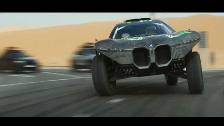El BMW Dune Taxi parece listo para competir en Extreme E